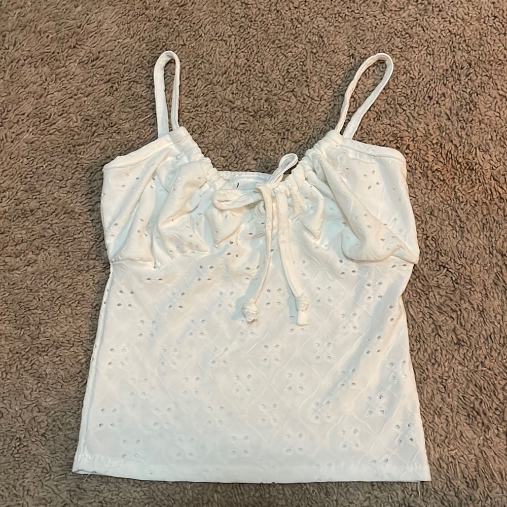 Olivia Rae Livi White Tank Top